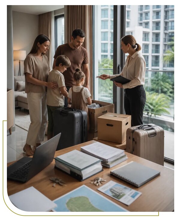 Релокация семьи на Пхукет из Кимр с полным сопровождением